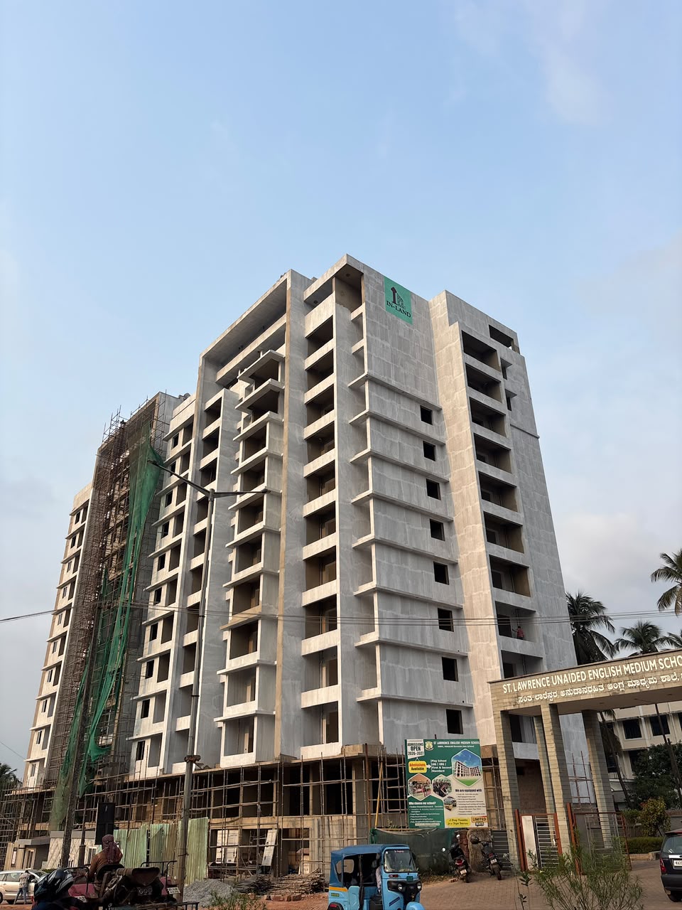 Inland Ascott deep excavation is being conducted.