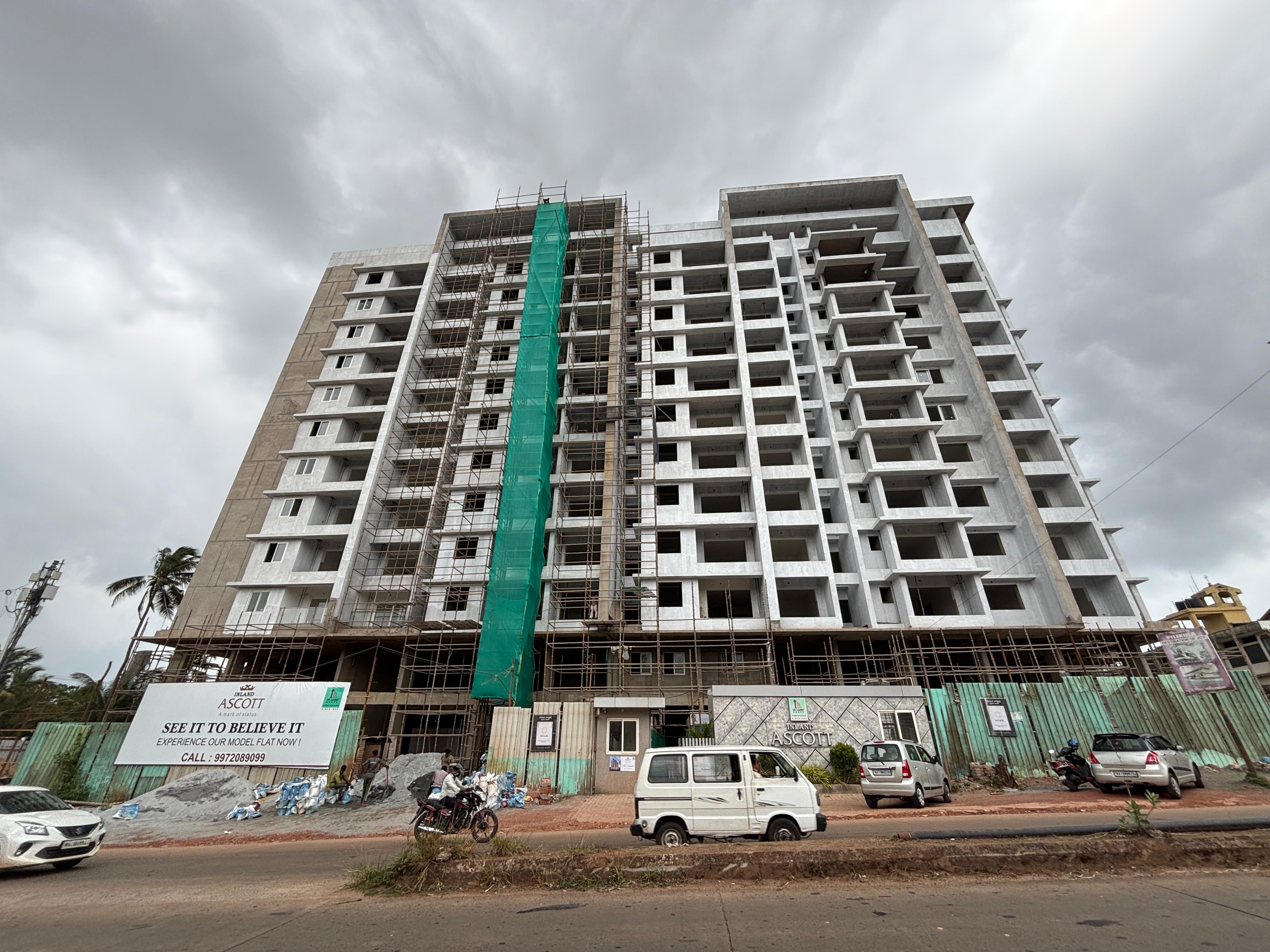 Inland Ascott deep excavation is being conducted.