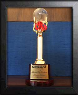 CREDAI awards Inland Builders with 'Par Excellence' award.