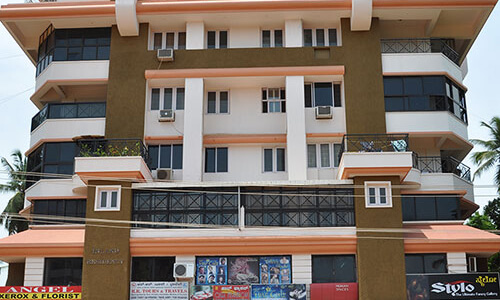 Inland Residency is located at Valencia, Mangalore.