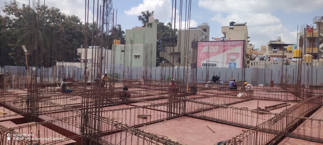 Inland tiara deep excavation is being conducted.