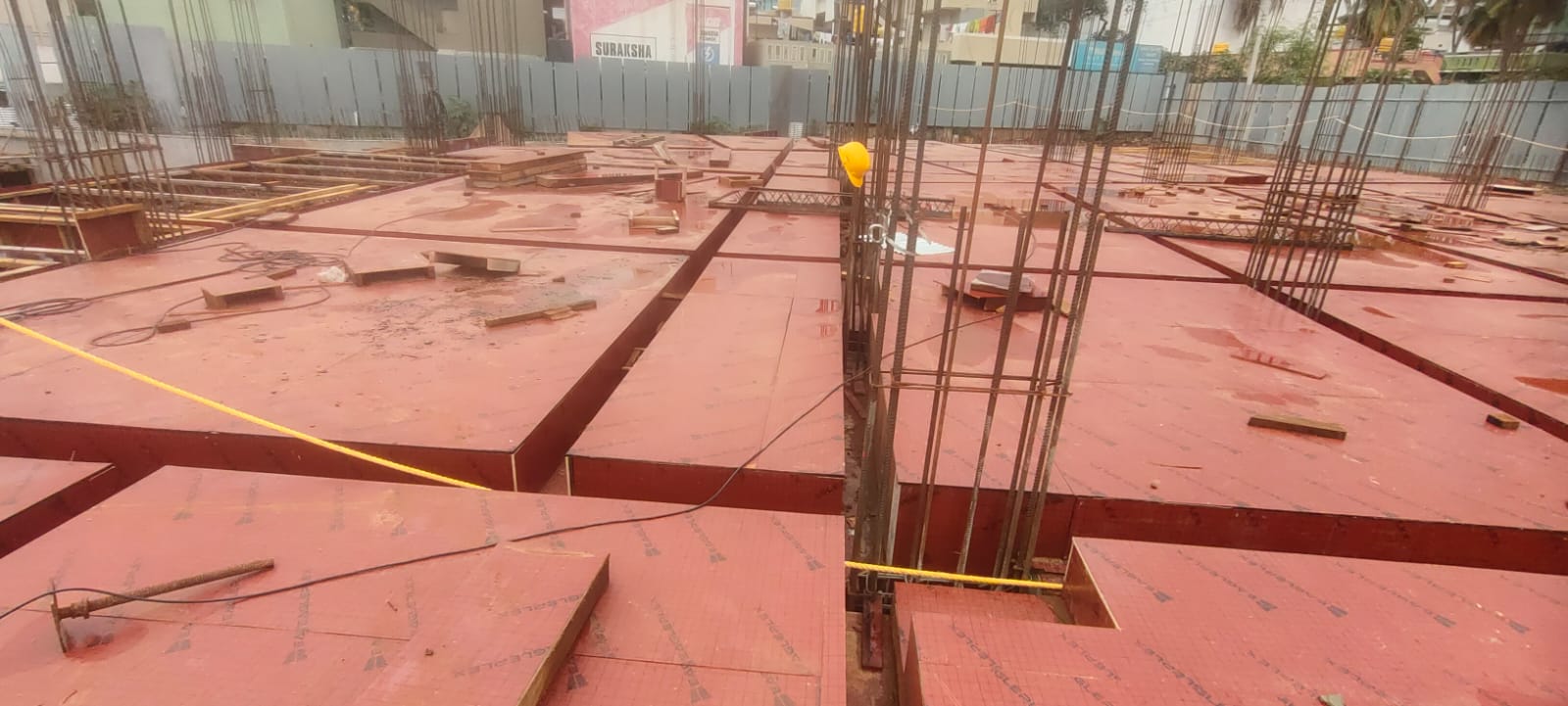 Inland tiara deep excavation is being conducted.
