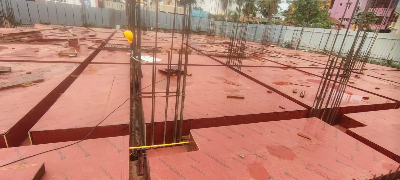 Inland tiara deep excavation is being conducted.