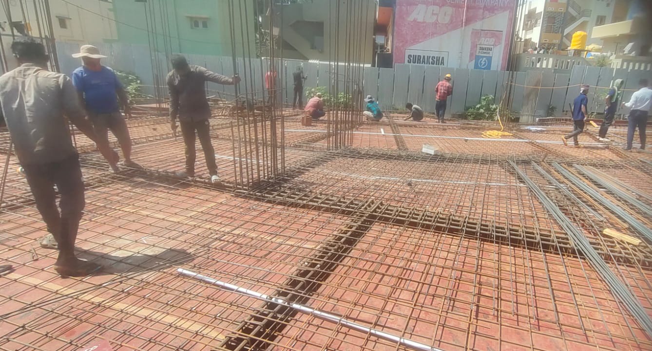 Inland tiara deep excavation is being conducted.