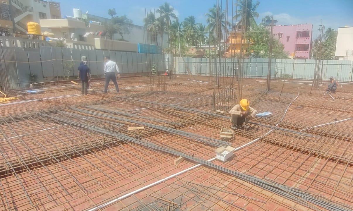 Inland tiara deep excavation is being conducted.